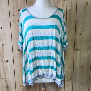 LAST CALL Surrealist brand hi lo tunic top t-shirt NEW XL layering boho NFR